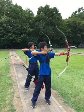 アーチェリー部夏休み練習レポート