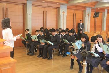 入学後６日目の宿泊研修