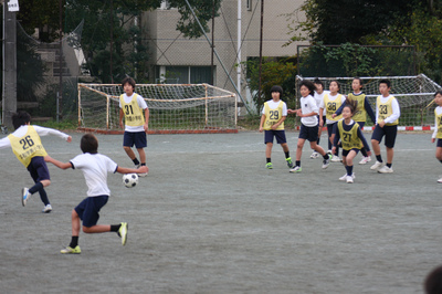 サッカー交流会に向けて