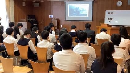 中学３年生　災害学習