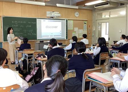 中学校１年生の英語の授業