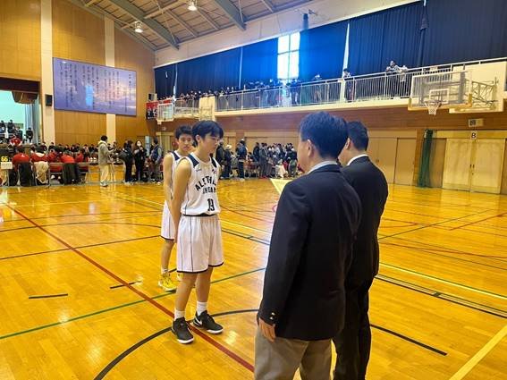 中学男子バスケットボール部　神奈川県新人大会　第５位