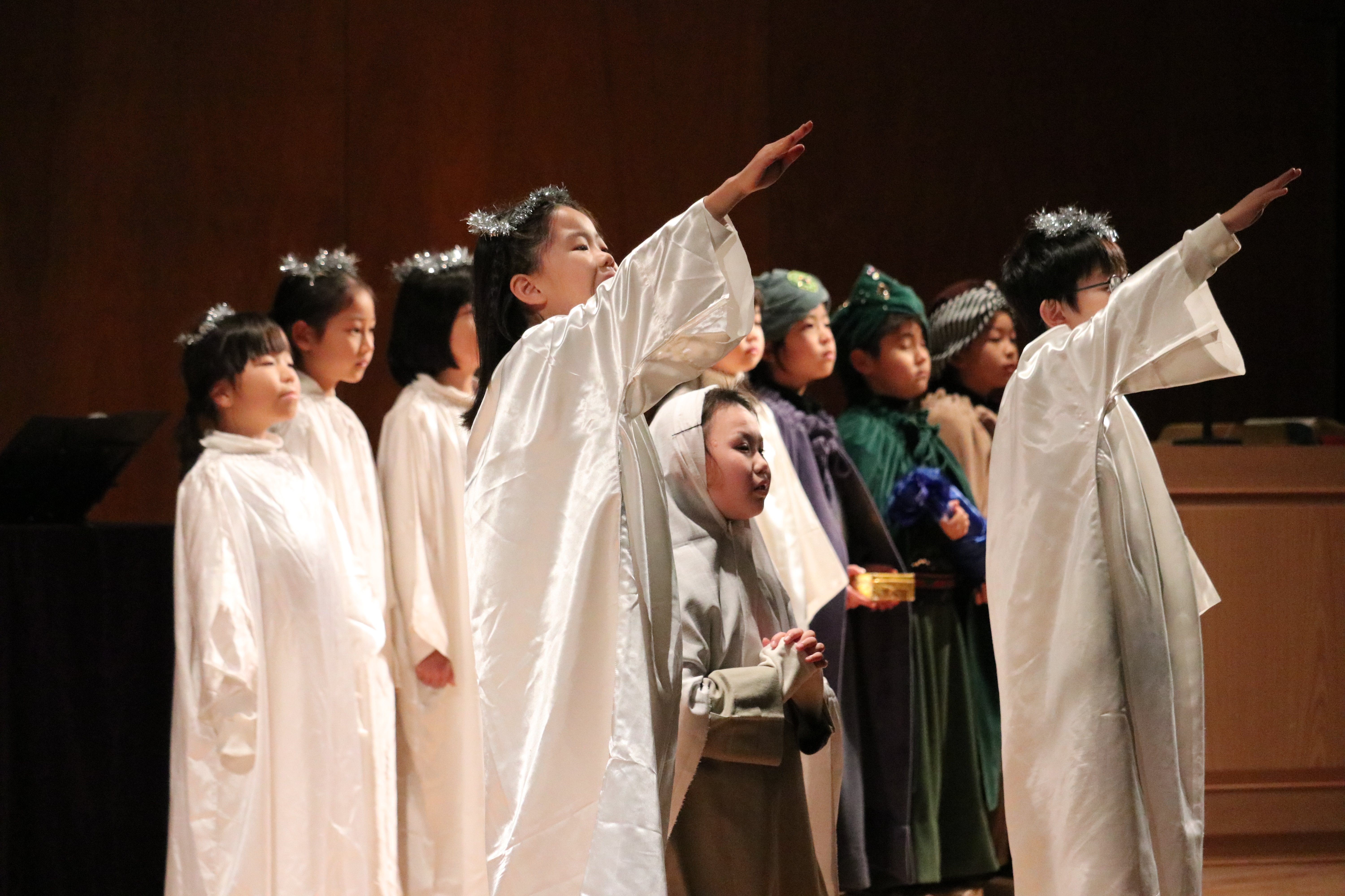 小学校・中学校　合同クリスマス礼拝