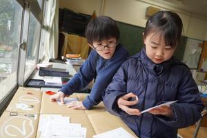 幼稚園でお手紙教室！（２年生）